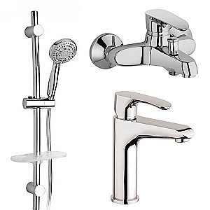 Набор смесителей PAINI Palermo PACRKIT3 хром купить в интернет-магазине сантехники Sanbest