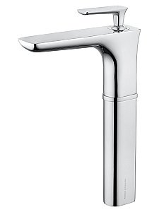 Смеситель для раковины высокий WONZON & WOGHAND SHARK, Хром (WW-481104-CR) купить в интернет-магазине сантехники Sanbest