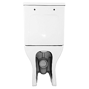 Унитаз напольный Azario Fresco AZ-8302 белый, безободковый, с бачком, с крышкой микролифт купить в интернет-магазине Sanbest