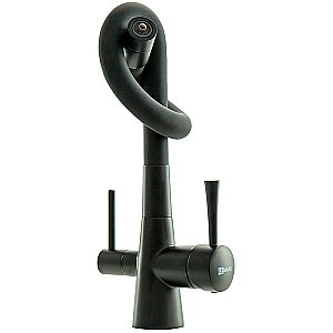 Смеситель для кухни Lemark Comfort LM3075BL085 черный купить в интернет-магазине сантехники Sanbest