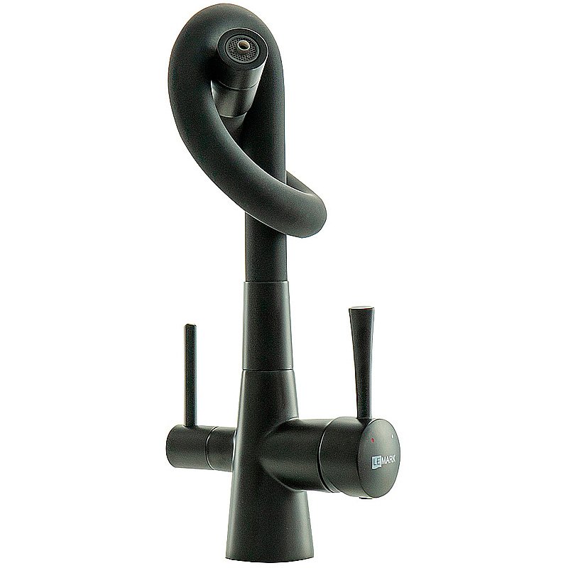 Смеситель для кухни Lemark Comfort LM3075BL085 черный купить в интернет-магазине сантехники Sanbest