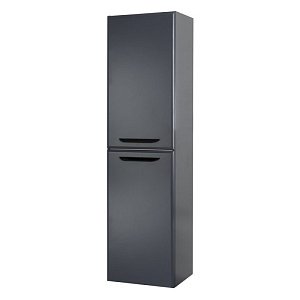 Шкаф Cezares Eco-Cer 40 ECO-1500-2A-SC-GR-P графитовый для ванной в интернет-магазине сантехники Sanbest