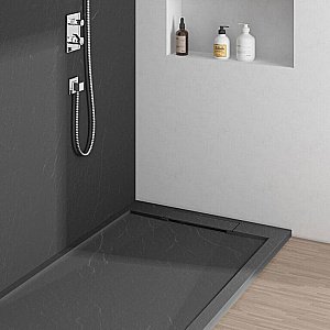 Душевой поддон Vincea VST-4SRL1012A 120x100 антрацит купить в интернет-магазине Sanbest