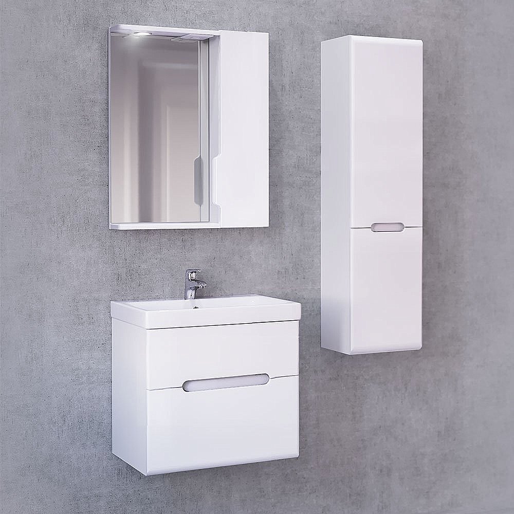 Пенал Jorno Moduo Slim 115 для ванной в интернет-магазине сантехники Sanbest