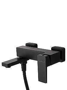 Смеситель для ванны с душем WONZON & WOGHAND CUBE 2.0 WW-88037068-MB черный матовый купить в интернет-магазине сантехники Sanbest