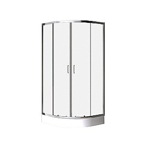 Душевой уголок NEW TRENDY SUVIA K-0515 90x90 стекло прозрачное/профиль хром купить в интернет-магазине Sanbest