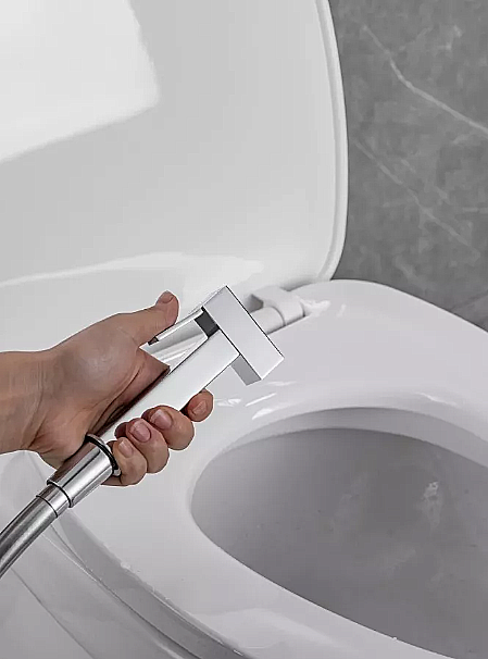 Гигиенический душ Allen Brau Infinity 5.21005-BN никель брашированный купить в интернет-магазине сантехники Sanbest