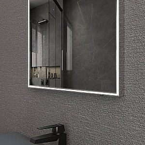 Зеркало ESBANO ES-3803HD 60 хром в ванную от интернет-магазине сантехники Sanbest