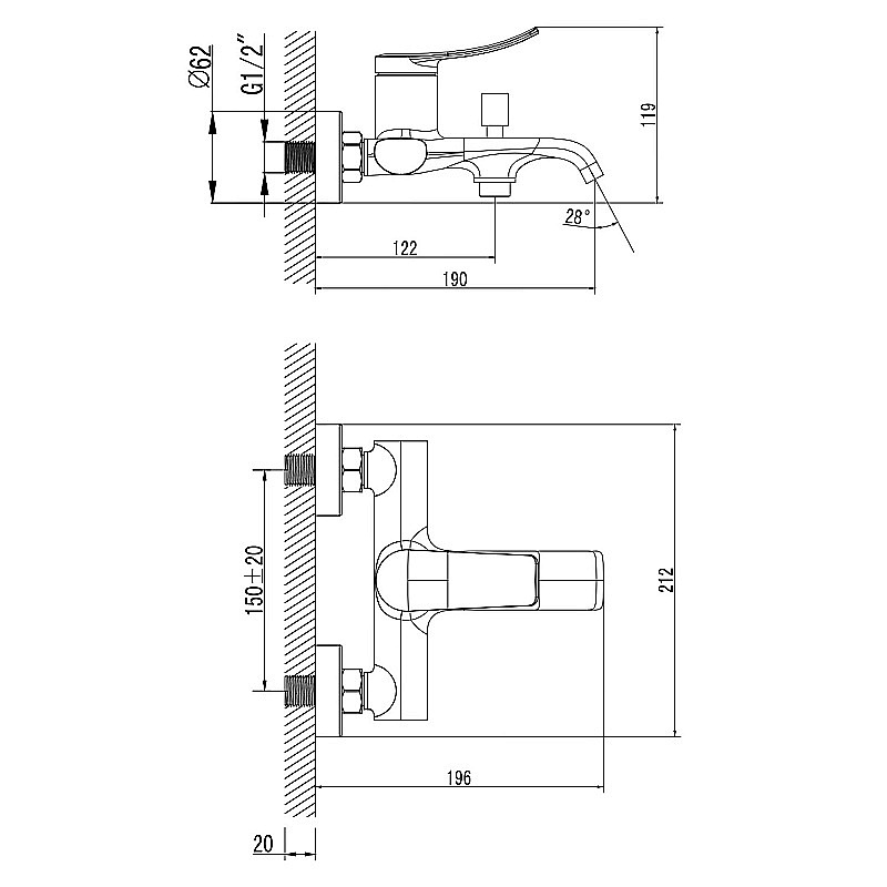 Инсталляция для унитаза Azario AZ-8010-1000 купить в интернет-магазине сантехники Sanbest