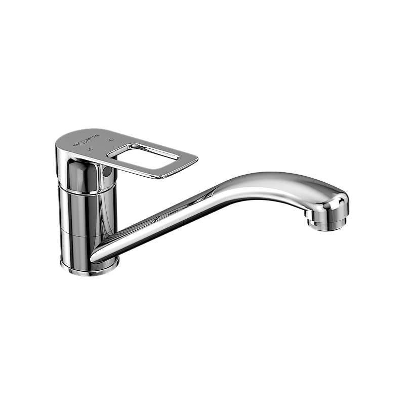 Смеситель для кухни Elghansa Brunn Plus 56A1506 хром купить в интернет-магазине сантехники Sanbest