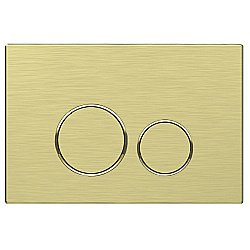 Кнопка для инсталляции Vincea VFP-005BG брашированное золото купить в интернет-магазине сантехники Sanbest