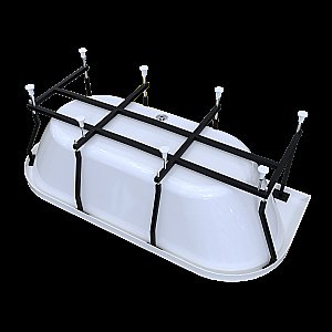 Ванна акриловая Радомир Вальс Макси 180х80 съемная фр. панель, комплект хром/слив-перелив Вальс купить в интернет-магазине Sanbest