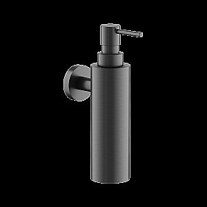 Диспенсер для жидкого мыла Sancos Base SC9027GG вороненая сталь купить в интернет-магазине сантехники Sanbest