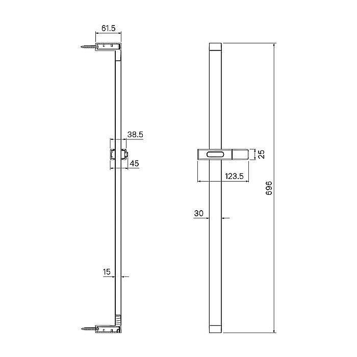 Душевая штанга Iddis Slide SLI70WLi17 купить в интернет-магазине сантехники Sanbest