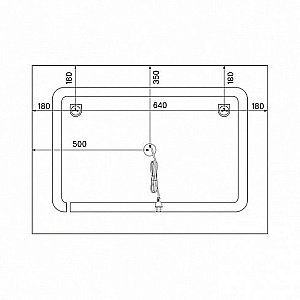 Зеркало Iddis Zodiac 100 ZOD10T0i98 белое в ванную от интернет-магазине сантехники Sanbest