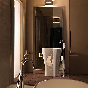 Раковина напольная Kerasan Aquatech 60 374201 белая купить в интернет-магазине Sanbest