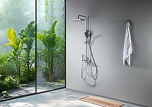 Душевая система Aquatek Поларис AQ3040CR хром купить в интернет-магазине сантехники Sanbest