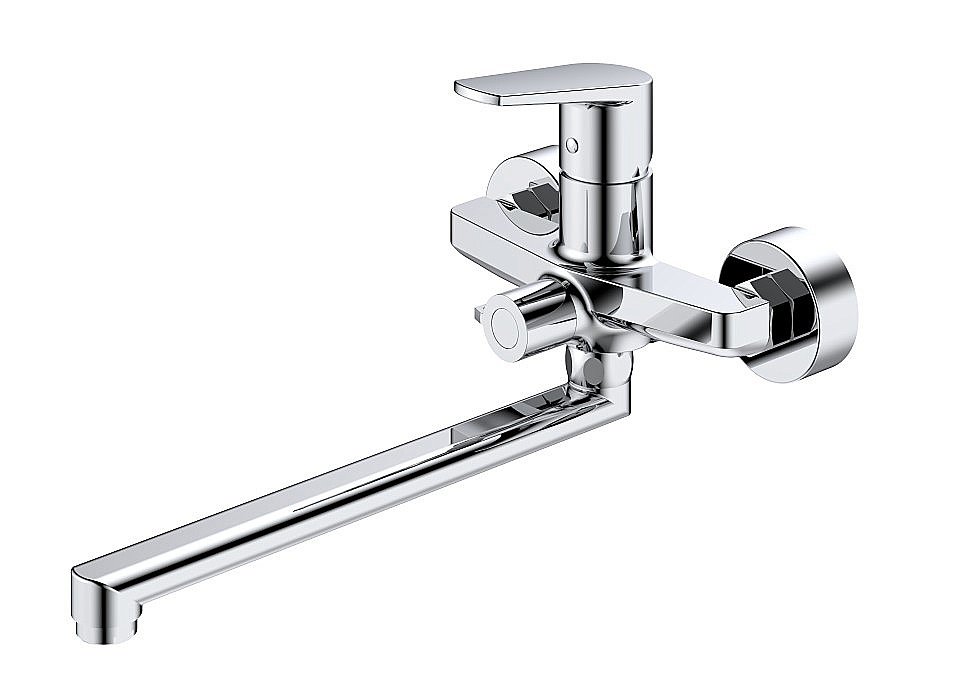 Смеситель для ванны Rush Bali BA3835-51 хром купить в интернет-магазине сантехники Sanbest