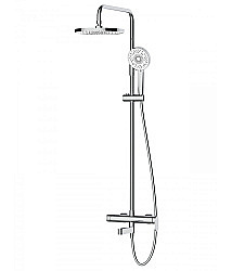 Душевая система Agger Sweet A2793300 хром глянцевый купить в интернет-магазине сантехники Sanbest