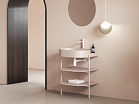 Раковина Ravak Yard 600 XJX0G260000 розовый купить в интернет-магазине Sanbest