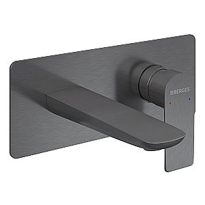 Смеситель для раковины BERGES VENTAS S 076013 оружейная сталь купить в интернет-магазине сантехники Sanbest