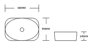 Раковина накладная CeruttiSpa 56 CR2691 черная матовая купить в интернет-магазине Sanbest