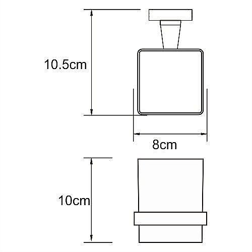 Стакан WasserKRAFT Dill K-3928 купить в интернет-магазине сантехники Sanbest