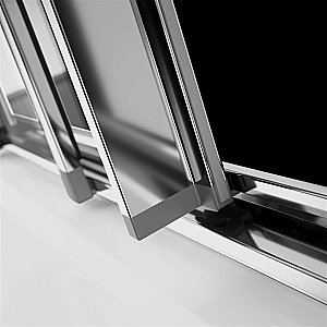 Душевой уголок Radaway EVO DW+S 90х70 стекло прозрачное/профиль хром купить в интернет-магазине Sanbest