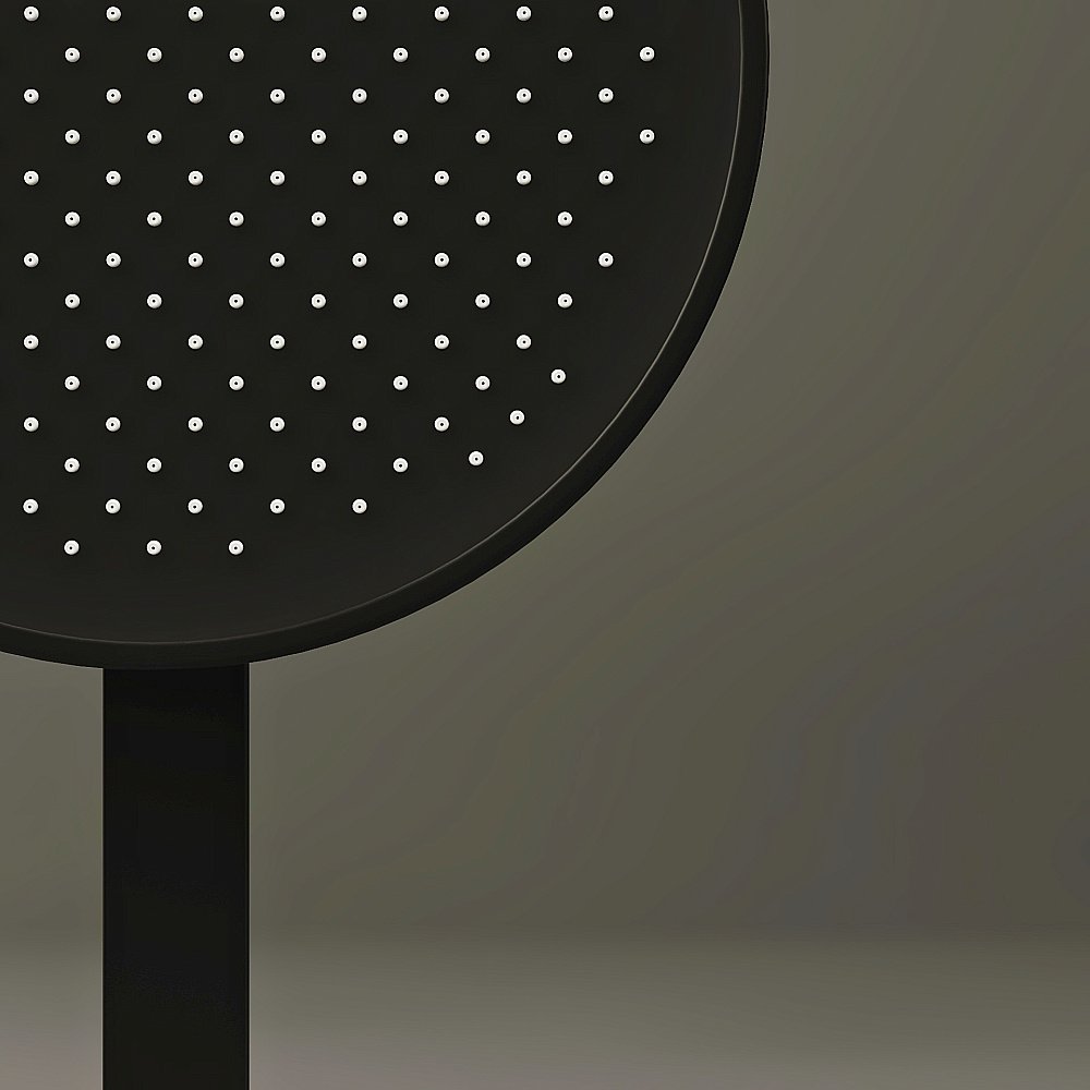 Душевая система Sancos Space SC3006MB черная матовая купить в интернет-магазине сантехники Sanbest