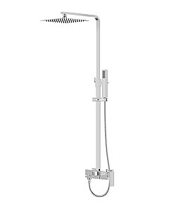 Душевая система Agger Great A2893311 хром с декором купить в интернет-магазине сантехники Sanbest