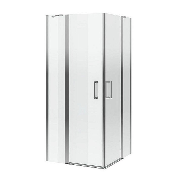 Душевой уголок квадрат Excellent Mazo 90х90 стекло прозрачное/профиль хром купить в интернет-магазине Sanbest