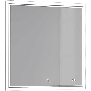 Зеркало Jorno Slide 80 Sli.02.77/W белое в ванную от интернет-магазине сантехники Sanbest