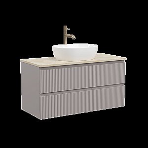 Тумба с раковиной Sancos SNOB R 100 со столешницей, Doha Soft для ванной в интернет-магазине Sanbest