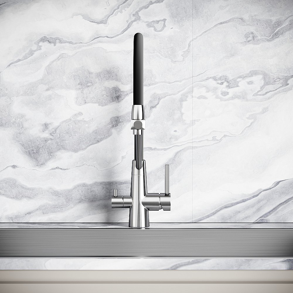 Смеситель для кухни Sancos Nolia SC12003SS нержавеющая сталь купить в интернет-магазине сантехники Sanbest