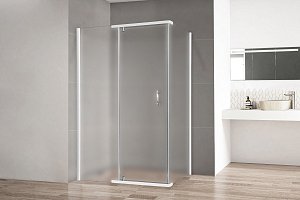 Душевой уголок Royal Bath HPVD RB7120HPVD-C 120х70 матовое стекло/профиль белый купить в интернет-магазине Sanbest