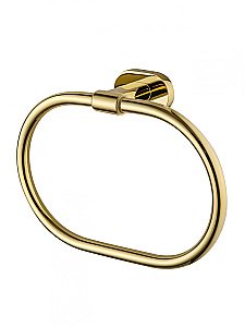 Кольцо для полотенец WONZON & WOGHAND FIRST, Глянцевое золото (WW-8423-LG) купить в интернет-магазине сантехники Sanbest