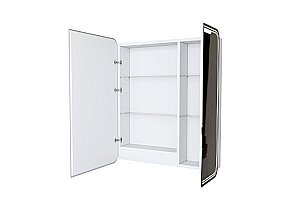 Зеркальный шкаф Mixline Виктория 70х80 белый купить в интернет-магазине сантехники Sanbest