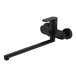 Cмеситель для ванны Aquatek Ника AQ1842MB черный матовый купить в интернет-магазине сантехники Sanbest