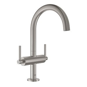 Смеситель для раковины Grohe Atrio New 21022DC3 сталь купить в интернет-магазине сантехники Sanbest