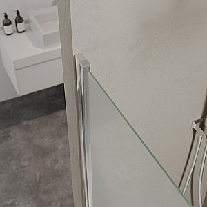 Шторка для ванны Berges RIVER S 900 065020 матовое стекло купить в интернет-магазине Sanbest