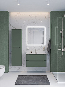 Тумба с раковиной BelBagno 80 ETNA-800-2C-SO-VO+BB-8099-80 еловая матовая для ванной в интернет-магазине Sanbest