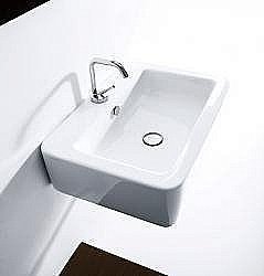 Раковина Kerasan Ego 50 324101*1 белая купить в интернет-магазине Sanbest