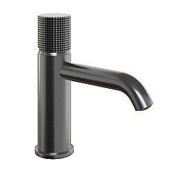 Смеситель для раковины PAINI Cox grip 7GPZ205O черный матовый купить в интернет-магазине сантехники Sanbest