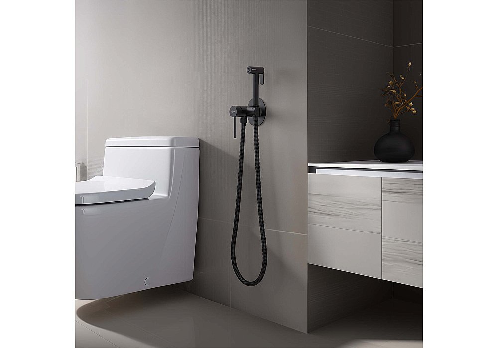 Гигиенический душ Aquatek Европа AQ1021MB черный матовый купить в интернет-магазине сантехники Sanbest