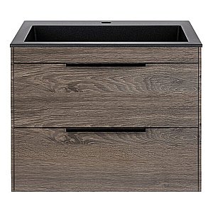Тумба с раковиной Vincea Chiara 2D 600 R.Oak для ванной в интернет-магазине Sanbest