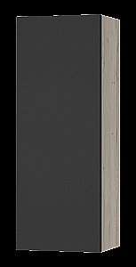 Шкаф подвесной Misty Поло 30 О-Пол08030-014По Антрацит / Дуб Галифакс белый для ванной в интернет-магазине сантехники Sanbest