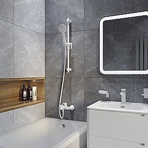 Душевой шланг Iddis Optima Home OPH15WLi19 белый купить в интернет-магазине сантехники Sanbest