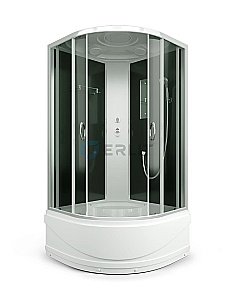 Душевая кабина Erlit Comfrot ER3510TP-C4-RUS 100x100 тонированное стекло купить в интернет-магазине Sanbest