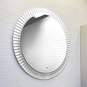 Зеркало Comforty Мадрид 70 00-00014143 белое в ванную от интернет-магазине сантехники Sanbest