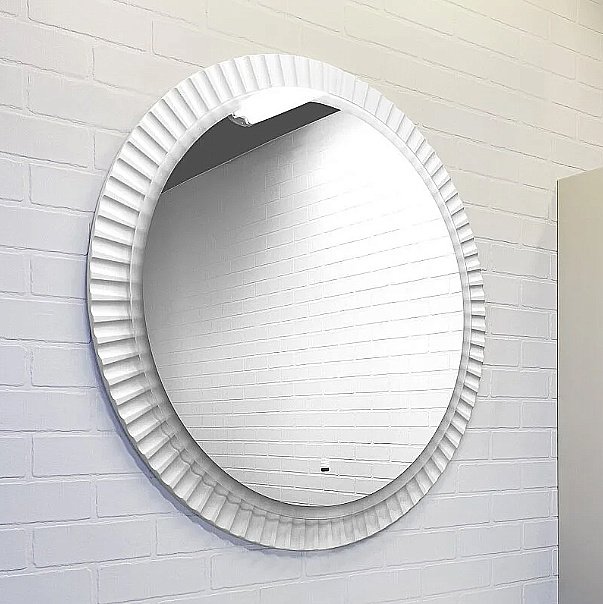 Зеркало Comforty Мадрид 70 00-00014143 белое в ванную от интернет-магазине сантехники Sanbest